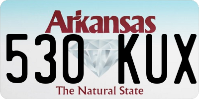 AR license plate 530KUX