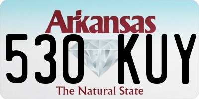 AR license plate 530KUY