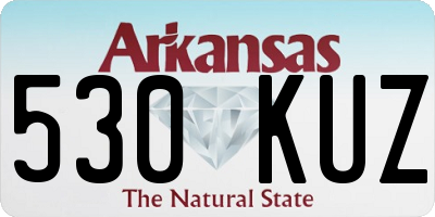 AR license plate 530KUZ