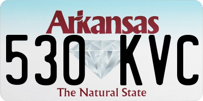 AR license plate 530KVC