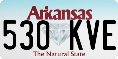 AR license plate 530KVE