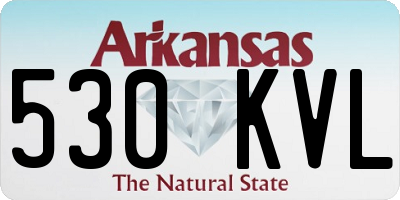 AR license plate 530KVL