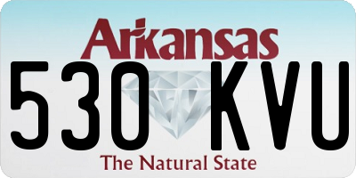 AR license plate 530KVU