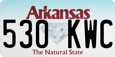 AR license plate 530KWC