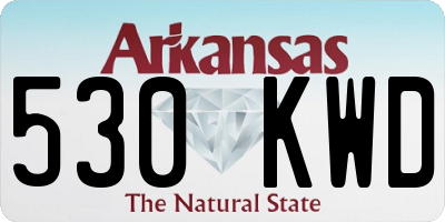 AR license plate 530KWD