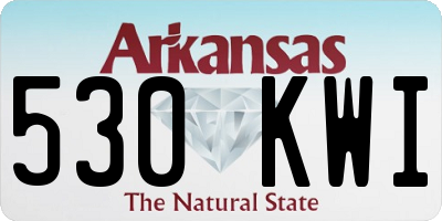 AR license plate 530KWI