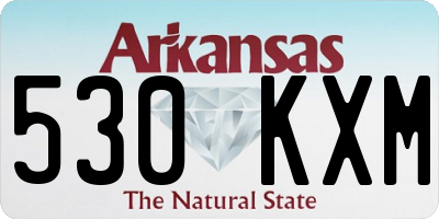 AR license plate 530KXM
