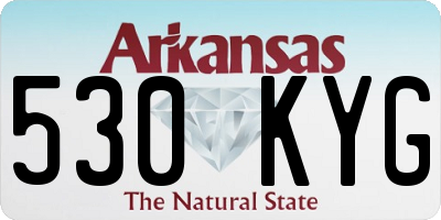 AR license plate 530KYG