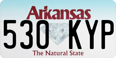 AR license plate 530KYP