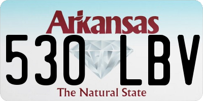 AR license plate 530LBV