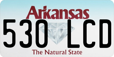 AR license plate 530LCD