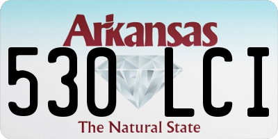 AR license plate 530LCI