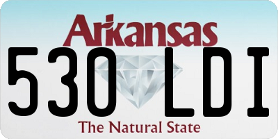 AR license plate 530LDI
