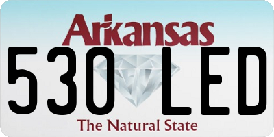 AR license plate 530LED