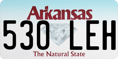 AR license plate 530LEH