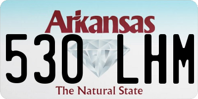 AR license plate 530LHM