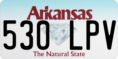 AR license plate 530LPV
