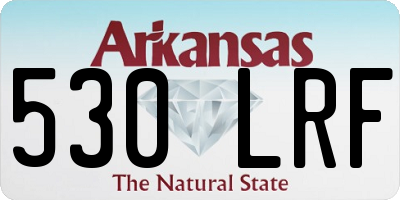 AR license plate 530LRF