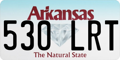 AR license plate 530LRT
