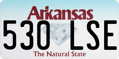 AR license plate 530LSE