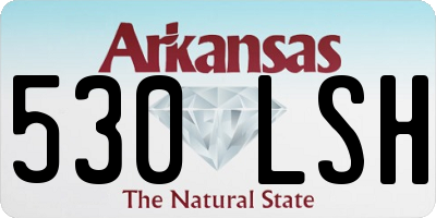 AR license plate 530LSH