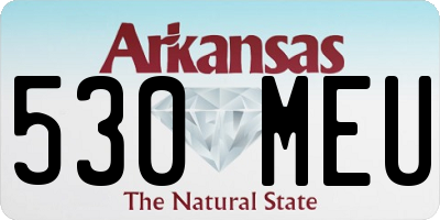 AR license plate 530MEU