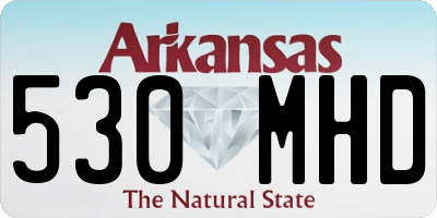 AR license plate 530MHD