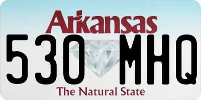 AR license plate 530MHQ