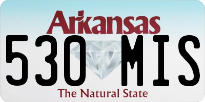 AR license plate 530MIS