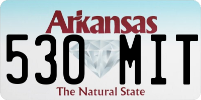 AR license plate 530MIT