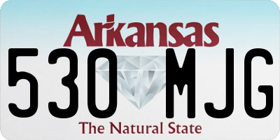 AR license plate 530MJG