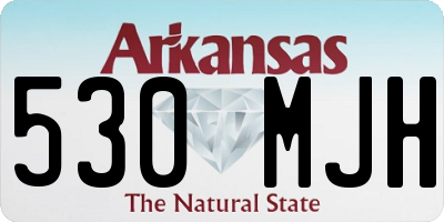 AR license plate 530MJH