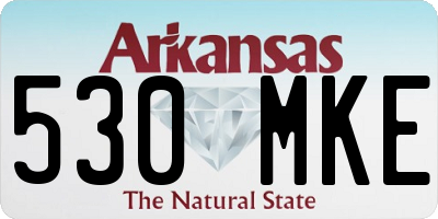 AR license plate 530MKE