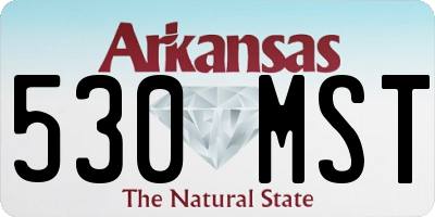 AR license plate 530MST