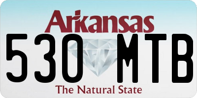 AR license plate 530MTB
