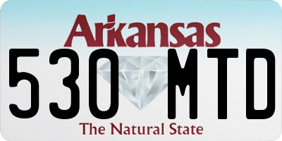 AR license plate 530MTD