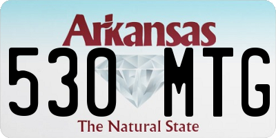 AR license plate 530MTG
