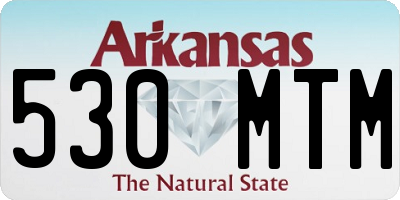 AR license plate 530MTM