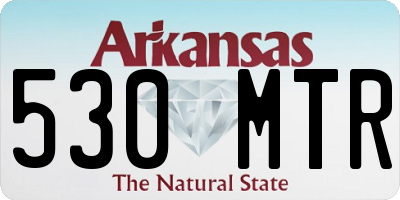 AR license plate 530MTR