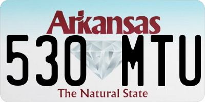 AR license plate 530MTU