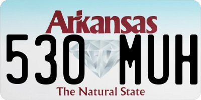AR license plate 530MUH
