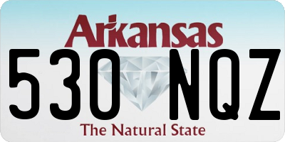 AR license plate 530NQZ