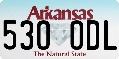 AR license plate 530ODL