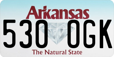 AR license plate 530OGK