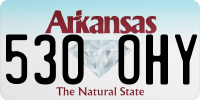 AR license plate 530OHY