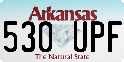 AR license plate 530UPF