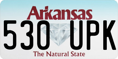 AR license plate 530UPK