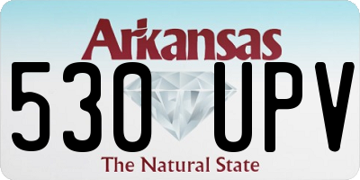 AR license plate 530UPV