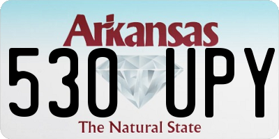 AR license plate 530UPY
