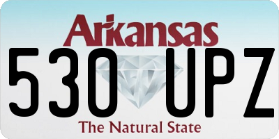 AR license plate 530UPZ